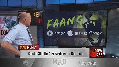In FAANG audit, Jim Cramer says swap Netflix for Microsoft