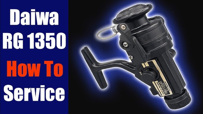 Daiwa Emblem 500A Carp Pit spin fishing reel how to take apart and