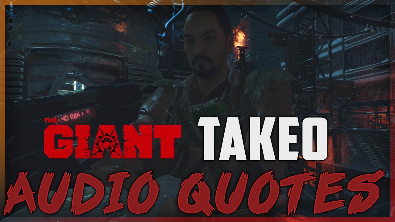 TAKEO MASAKI Audio Quotes in The Giant - Zombie Audio Files