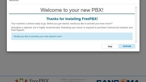 Asterisk FreePBX 04 - Installation - LMN Technohub