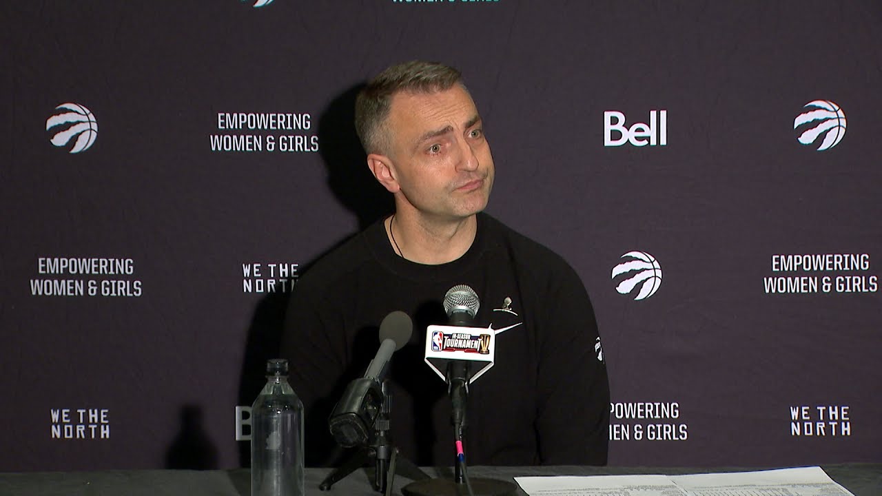 Toronto Raptors Media Availability | Postgame at Brooklyn Nets ...