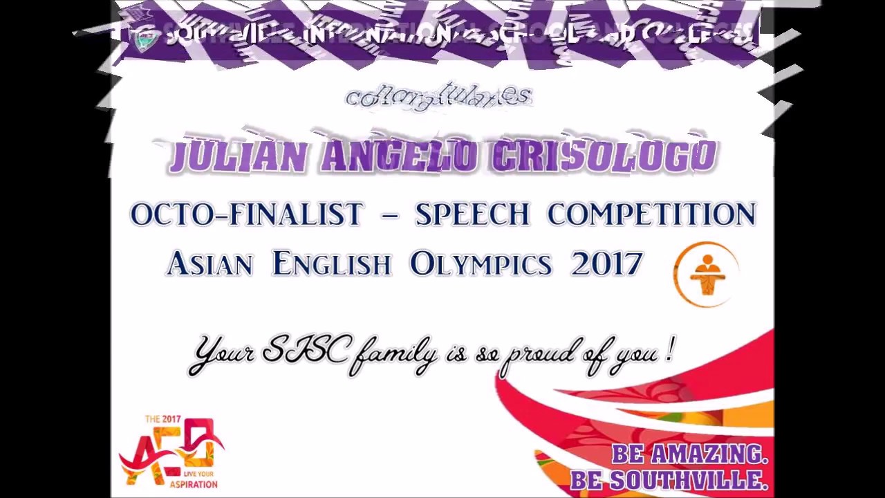 Southville Conquers Asia-Pacific!