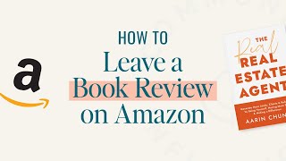 How To Leave A Book Review On Amazon + Our Book Review Formula