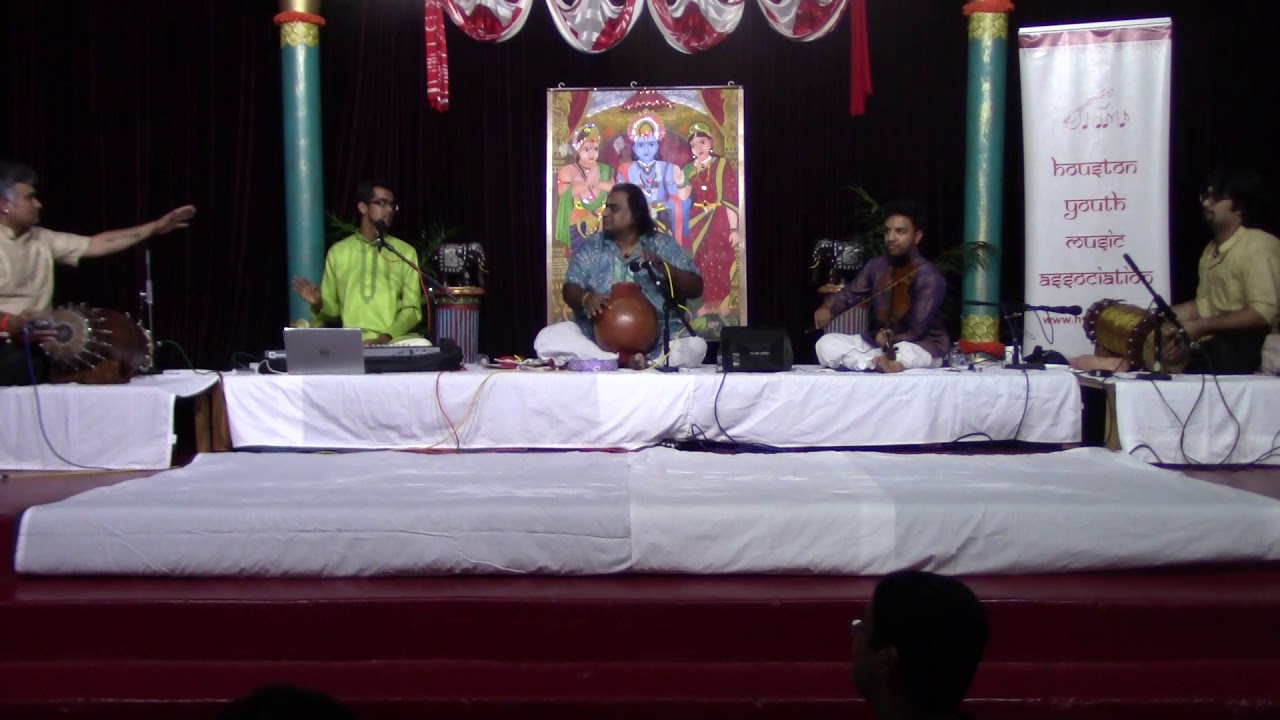 "Heart Beat Ensemble" by Ghatam Dr. S. Karthik Organized by Houston Youth Music Association(HYMA)-6