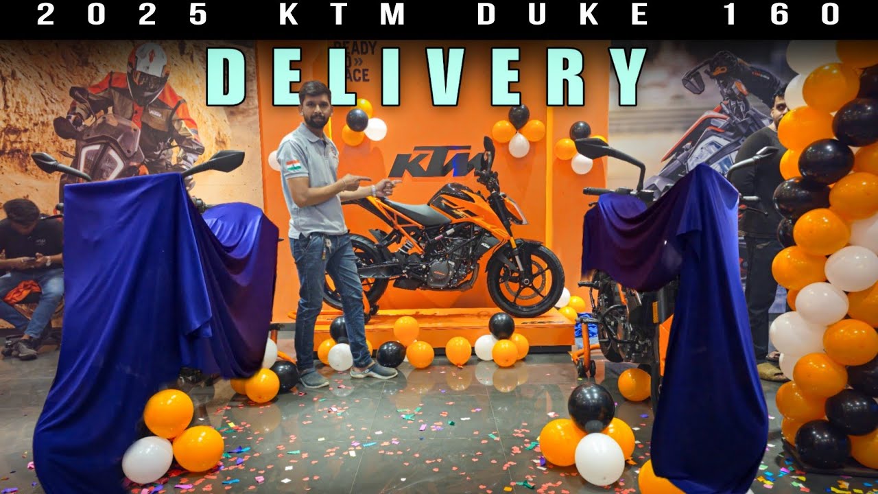 2025 KTM Duke 160 GRAND DELIVERY! 🥳 | First Look & Full Walkaround | Ktm 160 Duke Delivery 2025 