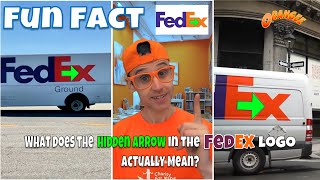 Fun Fact: What does the hidden Arrow in the FedEx Logo mean? 🤔 #funfacts #funfact #educationalvideo