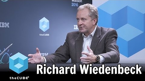 Richard Wiedenbeck, Ameritas - IBM World of Watson 2016 #ibmwow #theCUBE