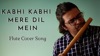 Video thumbnail of "Kabhi Kabhi Mere Dil Mein | Amitabh Bachchan | Rakhee | Mukesh I Flute Cover | Shyam Adat"