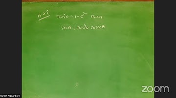 IIT/EAMCET CLASS FOR INTERMIDEATE FIRST YEAR-TRIGONOMETRY BY KORE NARESH,TSRJC HASANPARTHY