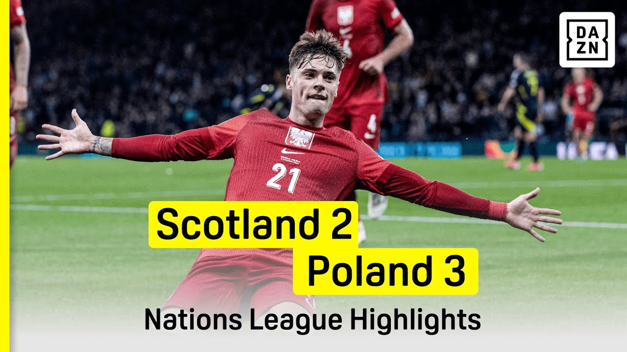 NATIONS LEAGUE | Scotland vs. Poland Highlights - YouTube