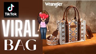 What's In My Bag ?? 👜 Wrangler Tote Bag (Tik Tok Most VIRAL Bag)😱