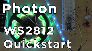 How to use WS2812B RGB LEDs with Particle Hardware