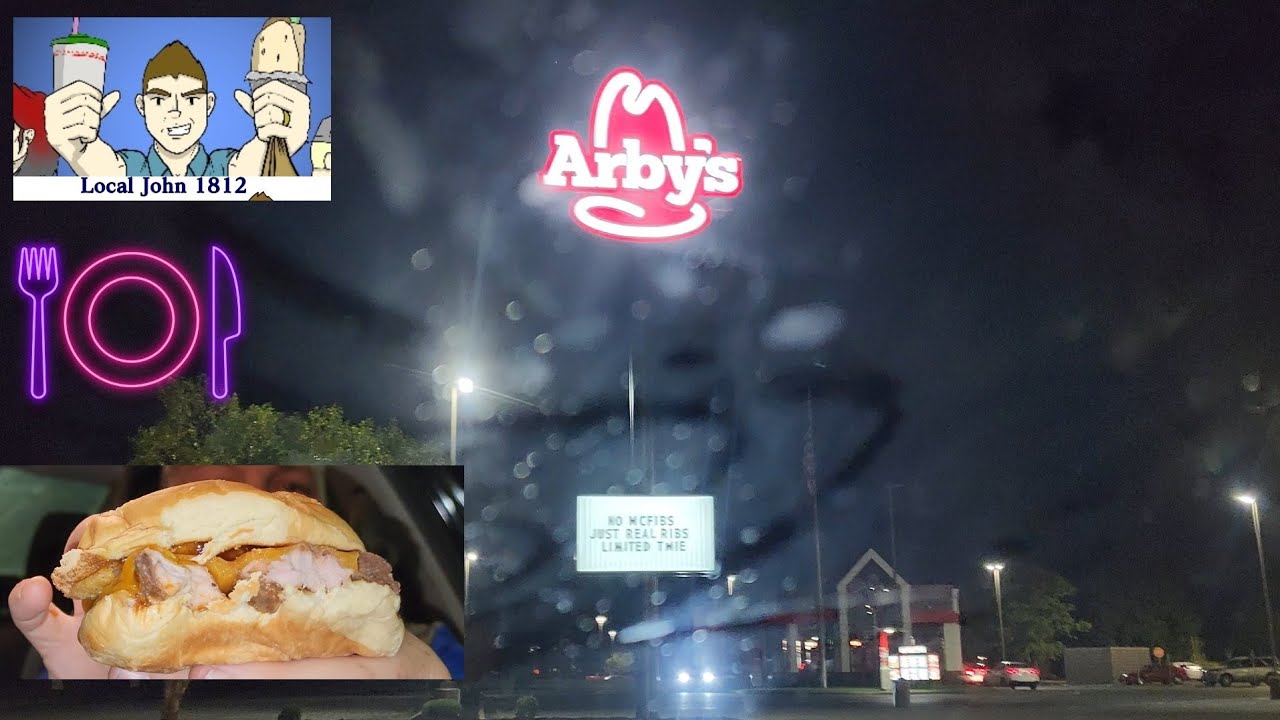 Arby s New Real Country Style Rib Sandwich Review YouTube Arby s New Real Country Style Rib Sandwich Review YouTube