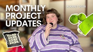August Project Updates (it’s been a while sorry) | 2026 | Ep. 20 KatieParrottMakes