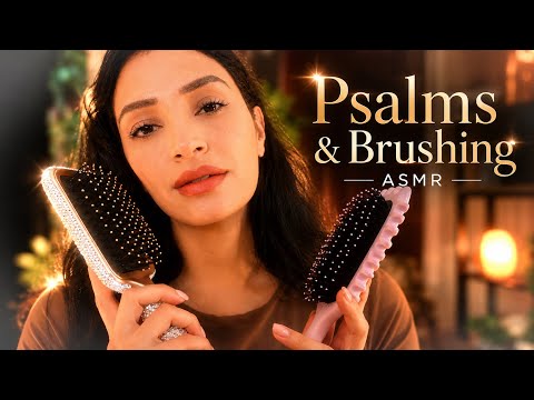 Christian ASMR | Psalms & Hair Brushing for Sleep, Peace & Anxiety Relief
