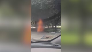 Investigation underway after burning cross found at Grant Park - WGN Midday News