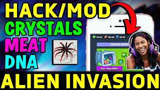 Alien Invasion Hack RPG Idle Space - How To Get Free Crystals & Meat for iOS/Android 2026 screenshot 5
