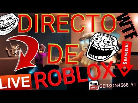 Jugando Roblox Con Suscriptores Directo De Roblox Donando - directo de roblox donando robux youtube