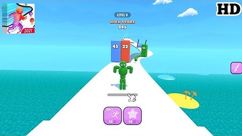 Rope Man Run Gameplay (Android,iOS)