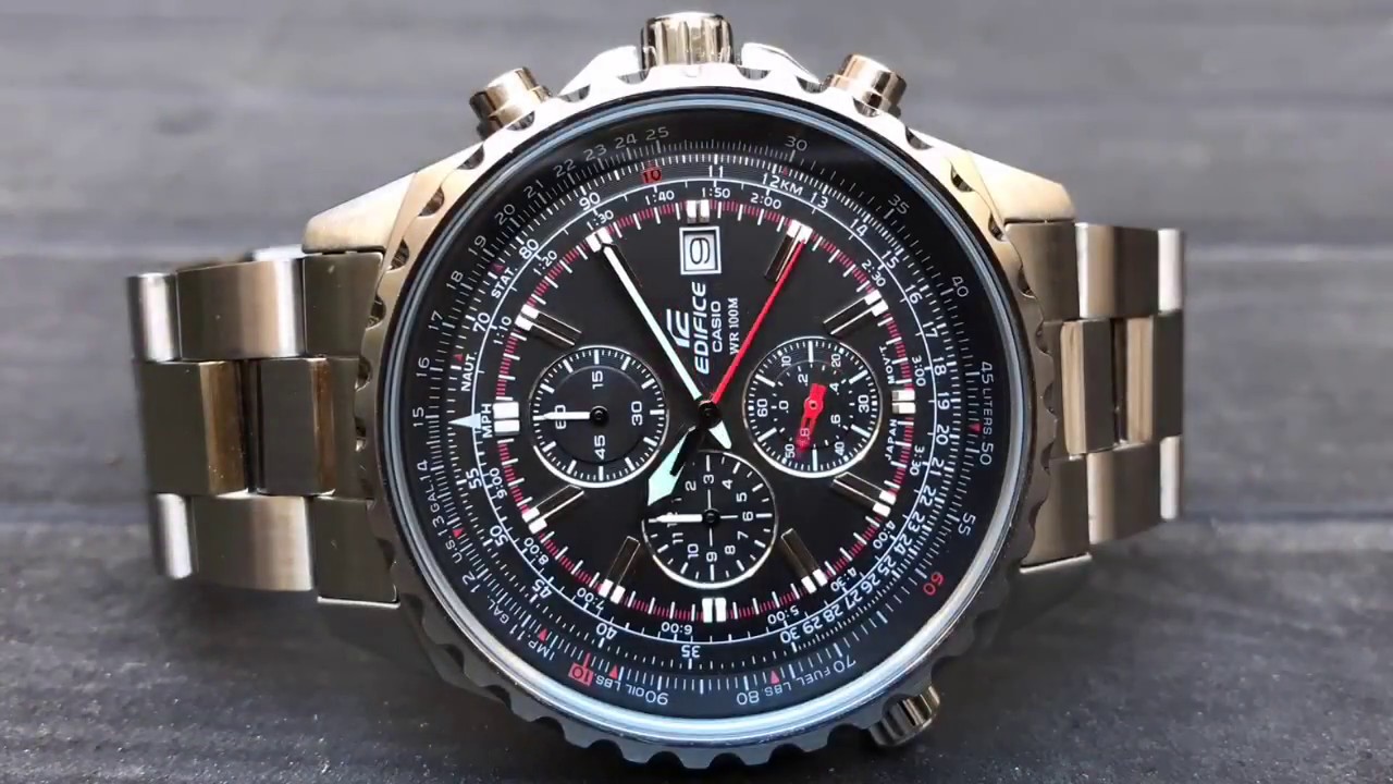 On My Wrist Day At Car Show With Casio Edifice Ef527d 1av Youtube