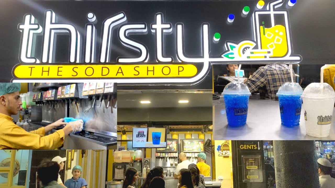 Limca Drink Soda Water Street Food thirsty Soda Shop Bahadur Abad