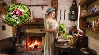 What Was a Salad Like 200 Years Ago? |ASMR Real Historical Recipes|