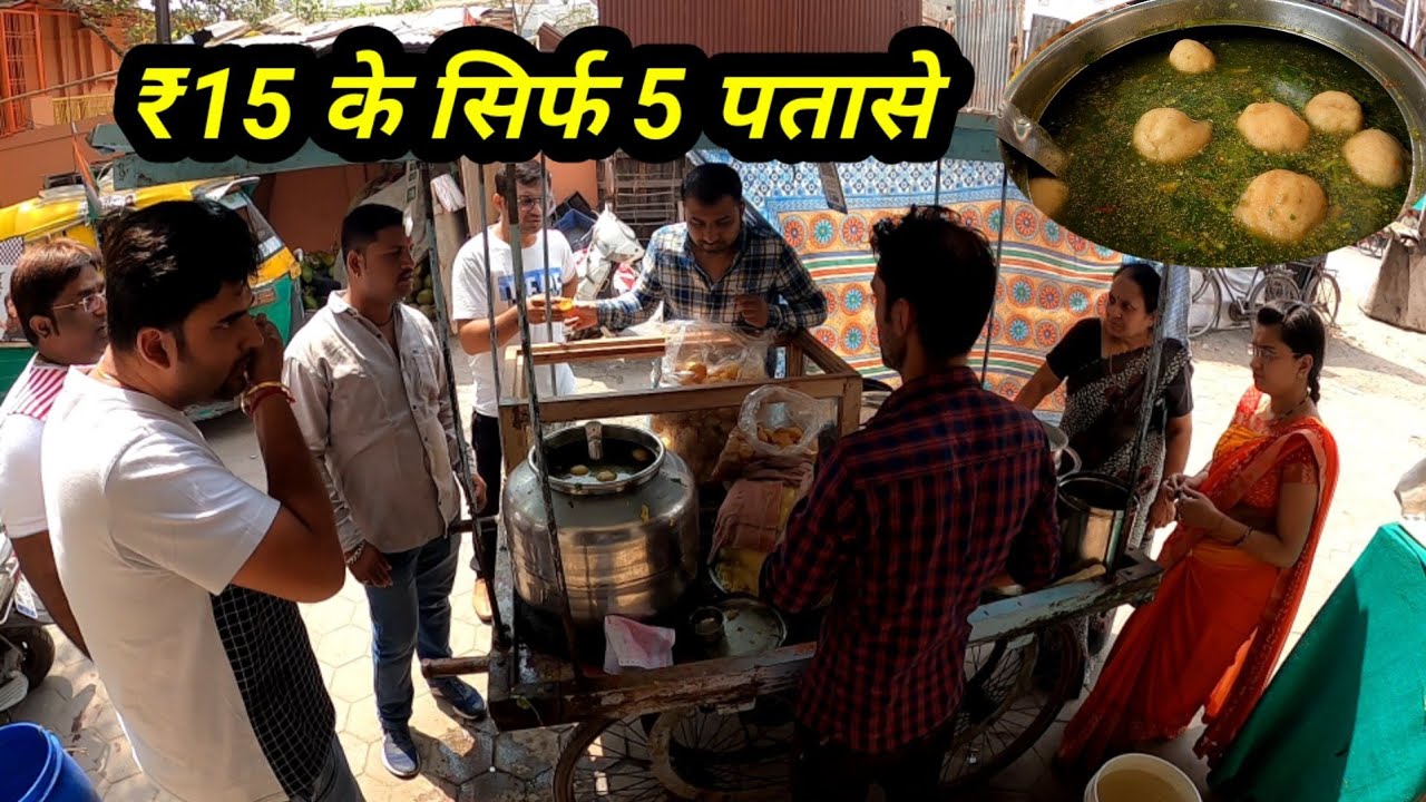 55 साल पुराना राधे पानीपुरी और दहीबड़े का ठीया। Radhe Panipuri Motivational Story Indore Street Food