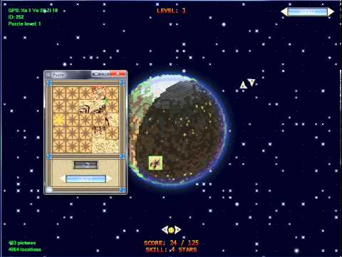 [ Visual Basic 6 ] Tile-based game [ Reveal the Picture (XaYeZi Puzzle Planet) ] (2013)
