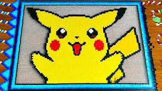 Pokemon in 500,000 Dominoes!  Domino Compilation