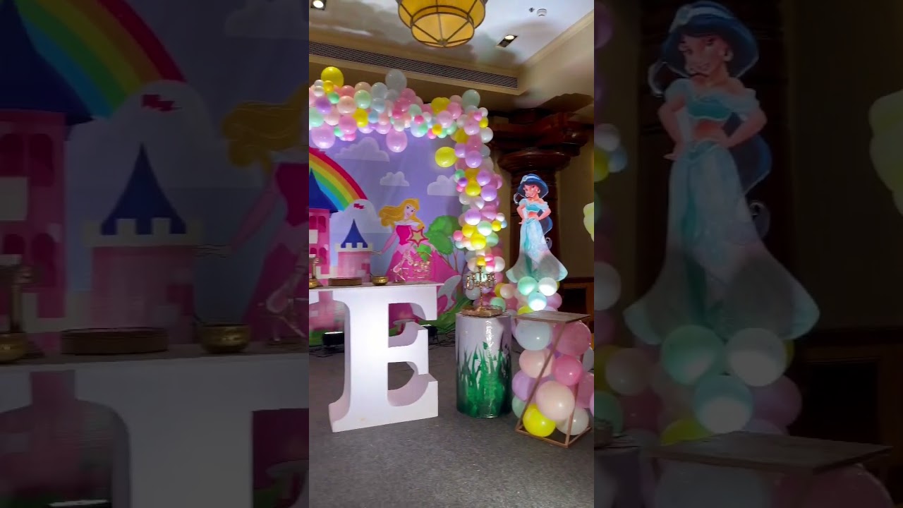 Princess Birthday Theme @ Taj,MG Road. 