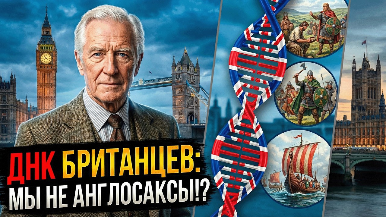 ДНК БРИТАНЦЫ — ЭТО НЕ АНГЛОСАКСЫ! Скрытая история Британии: почему учебники нагло лгали!