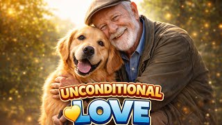 A Golden Retriever and an Old man| Loyalty and companionship| Unconditional Love | @LessonLoop-1090 