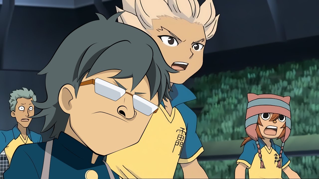 Rayo Del Raimon Ray Dark tira vigas de metal a los jugadores del Raimon pero lo narra ...