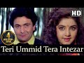 Teri Umeed Tera Intezaar (तेरी उम्मीद तेरा इंतज़ार) - Deewana - Rishi Kapoor - Divya Bharti