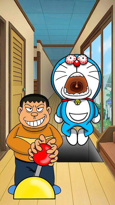 Jaian’s secret pit trap..😱 | #doraemon #nobita #shorts