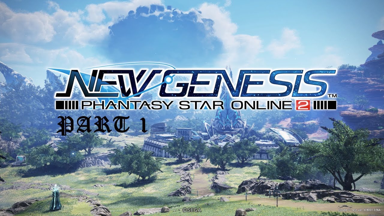 PSO2 New Genesis CBT - Gameplay Part 1