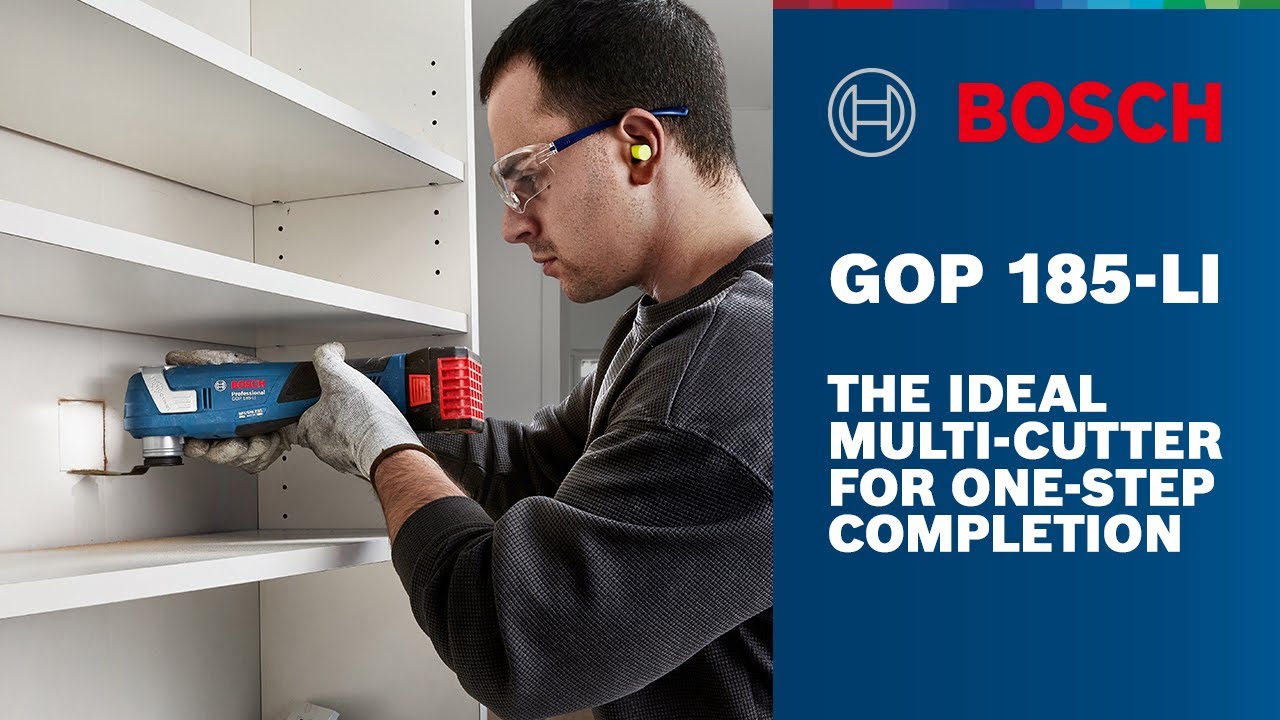 Bosch Professional GOP 185-LI Cordless Multi-cutter 