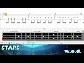 STARS / w.o.d. / ベース [TAB] Bass