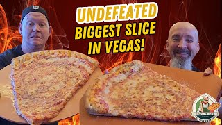 Can we beat Vegas’s unbeatable Mega Slice Pizza Challenge | Pizza Pie Guy screenshot 1