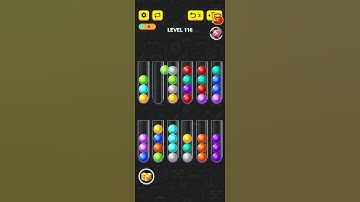 Ball sort puzzle level 116