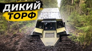 видео: Танковая дорога. Проверка вездеходов в густом торфе Черепаха, Богатырь Медведь Лесник Охотник Егерь. картинка: Танковая дорога. Проверка вездеходов в густом торфе Черепаха, Богатырь Медведь Лесник Охотник Егерь.