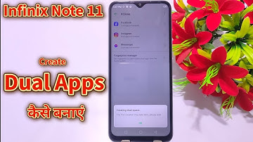 infinix note 11 dual apps, How To Create Dual Apps In infinix Note 11, Infinix Note 11