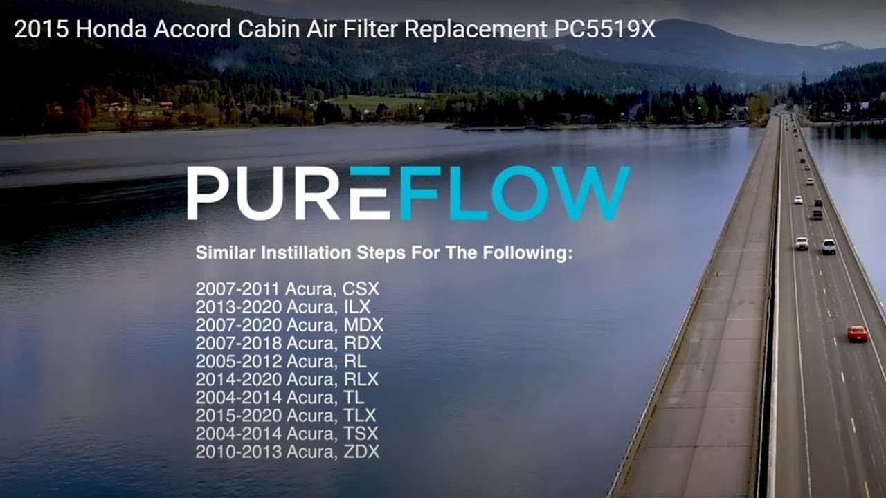 2015 Honda Accord Cabin Air Filter