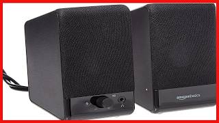Compact USB-Powered Computer Speakers with Easy Volume Control