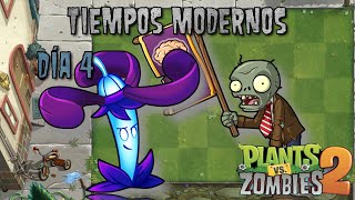Día 4 |Plantas vs. Zombies 2| Tiempos Modernos!