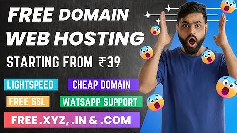 Get FREE Domain With Cheap Hosting Only For ₹39 😍 | Free domain 🇮🇳 | Cheap web hosting | admirehost