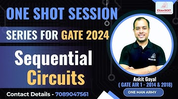 Sequential Circuits | Digital Electronics | One Shot Session Series | GATE 2024 | Ankit Goyal