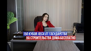 По закону каждому россиянину полагается 150 кубов леса на строительство дома