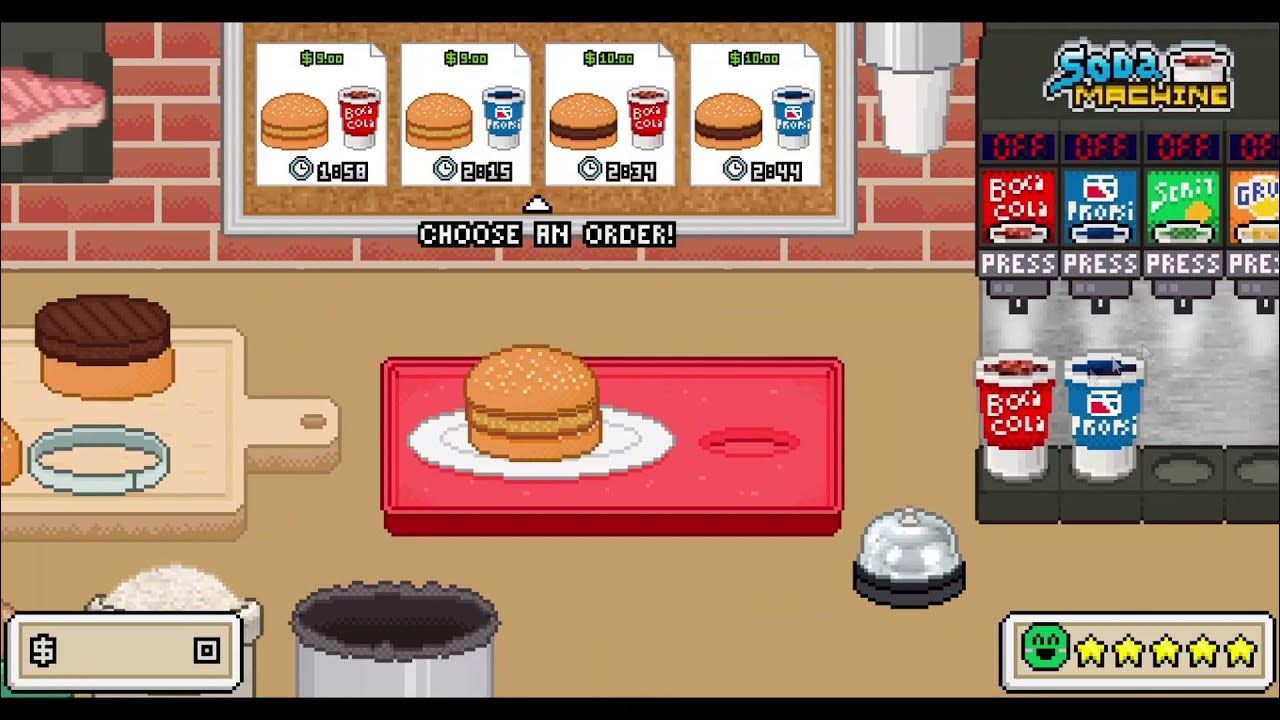 Browser Games - Papa's Burgeria - Burger Elements - The Spriters Resource