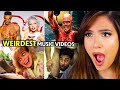 Gen-Z &amp; Millennials React To The Weirdest Music Videos Of All Time!